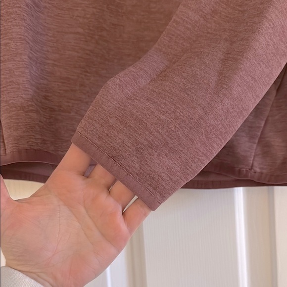 The North Face Maroon Quarter-Zip Pullover - Picture 4 of 10